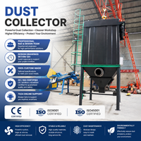 Système de collecte des poussières pour le recyclage des déchets avec filtre à jet pulsé, dépoussiéreur industriel pour ligne de production de concassage