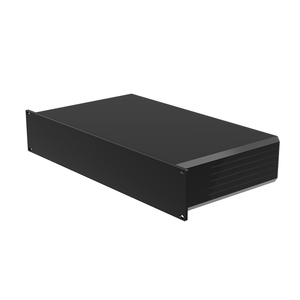 YONGGU C08B 2U Dịch Vụ Tùy Chỉnh 1U 2U 3U 4U Ép Đùn Nhôm Dự Án Hộp 19Inch Amplifier Khung Gầm - Product Image 3
