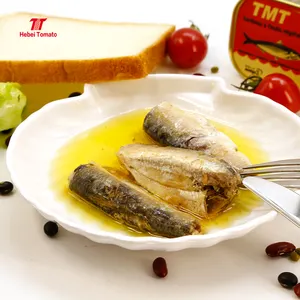 OEM meilleur prix sardines en conserve dans les huiles végétales du fabricant
