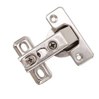 Charnières courtes en alliage de zinc de qualité supérieure à 180 degrés avec fermeture amortie pour armoire pliante et table