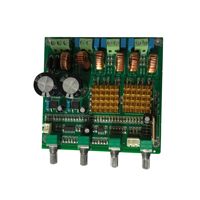 Carte d'amplification de puissance 21 canaux haute performance numérique de classe D 3 voies HIFI pour subwoofer, modèle HQXRTEK 3116
