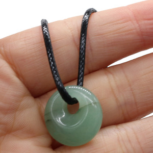 Collana con Ciondoli in Cristallo Naturale 2023, Perle con Foro Eccentrico, Perle a Ruota con Foro Grande, Accessori per <span class=keywords><strong>Gioielli</strong></span>, <span class=keywords><strong>Gioielli</strong></span> Antichi - Product Image 6