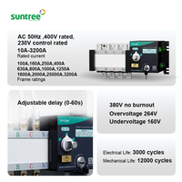 Interrupteur de transfert automatique 12KA, pièces et accessoires pour générateur ATS 250A