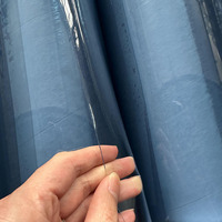 Film PVC souple transparent en rouleau, vente en gros d'usine, 0,05 mm-5 mm, film plastique PVC imperméable
