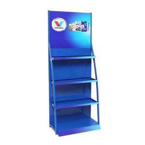 Multi-Layer Metal <b>Engine</b> Oil Display <b>Stand</b> Iron Lubricant Motor Oil Rack for Petrol Stations - Product Image 1