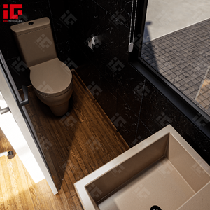 Bán Buôn Chi Phí Thấp Xách Tay Gatehouse Với Nhà Vệ Sinh 20ft Đúc Sẵn Lưu Trữ Nhà Kho <span class=keywords><strong>Modular</strong></span> Di Chuyển Nhà Kho Kit Nhà - Product Image 4