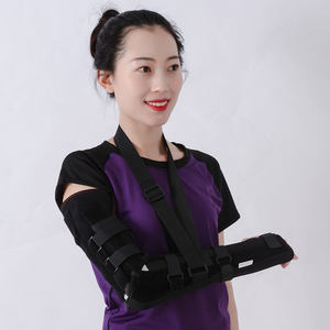 Khuỷu tay có thể điều chỉnh sau cánh tay dài Nẹp hỗ trợ Sling vai cố định dây đeo cú đúp - Product Image 2