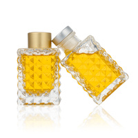 Flacon diffuseur en verre premium 100 ml pour emballage d'huiles parfumées de luxe en gros
