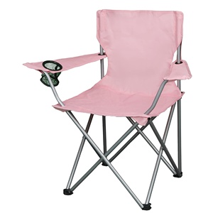 Silla Plegable Portátil para Playa, Camping y Viajes, Resistente, <span class=keywords><strong>de</strong></span> Tela Naranja y Rosa, para Exteriores - Product Image 1