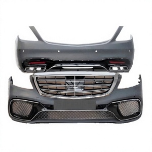 Kit de Carrocería Modificado S65 AMG para Mercedes Clase S W222, Faros Delanteros, Faros Traseros, Faldones Laterales A2228800147 A2228851702 A2228207361 - Product Image 1