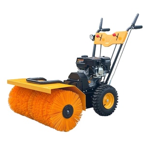 Chariot balayeuse à neige manuel autotracté, fourni par l'usine, avec différents types pour une élimination efficace de la neige - Product Image 1