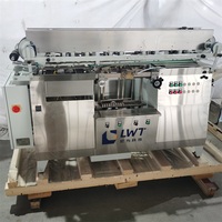 Machine d'étiquetage automatique de bouteilles rondes Leadworld, machine d'étiquetage de boîtes de conserve de maquereau, thon, sardine