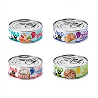 Nourriture humide pour chat MAIDOU Premium Selection, boîte de 85 g, haute teneur en protéines, viande fraîche, friandises pour chat, emballage en boîte