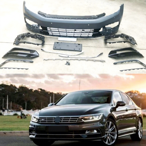 Accesorios para Automóviles Volkswagen <span class=keywords><strong>PASSAT</strong></span> B8 MAGOTAN <span class=keywords><strong>R</strong></span>-<span class=keywords><strong>line</strong></span> <span class=keywords><strong>2017</strong></span> 2018 2019, Conjunto de Parachoques Delantero, Pieza Automotriz de Plástico - Product Image 1