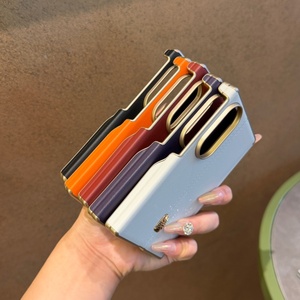 เคสโทรศัพท์หนัง PU ชุบเคลือบอย่างดี พร้อมแม่เหล็ก สำหรับ Samsung Z Fold 8 Ultra รองรับการชาร์จไร้สาย ป้องกันแรงกระแทก - Product Image 3