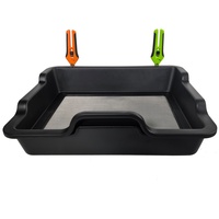 Nouveau produit phare e-commerce transfrontalier : Ensemble de plateaux de taille moyenne M-Trim pour la taille des plantes, avec filtre en maille extractible facilement remplaçable, pour le jardinage