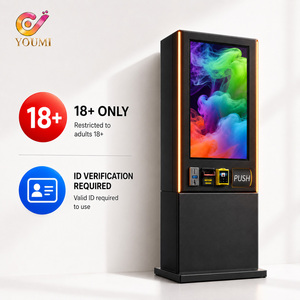 Mini distributeur automatique intelligent Youmi pour clubs et fêtes, avec écran tactile 32 pouces et paiement par carte, modèle mural - Product Image 6
