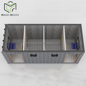 Casa Magica Portatile, Container Prefabbricato Modulare con <span class=keywords><strong>Design</strong></span> per Bagno <span class=keywords><strong>Mobile</strong></span> e Serbatoio d'Acqua in Vendita - Product Image 2