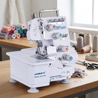 Machine à coudre surjeteuse JUKKY JK4-434D de haute qualité, machine à coudre surjeteuse double mini haute vitesse pour la maison