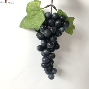 QSLH-S0406 Uvas Artificiales de Tacto Real, Decoración Ecológica de Plástico para Bodas Vintage, Halloween, Navidad, Fiestas y Hogar - Product Image 5