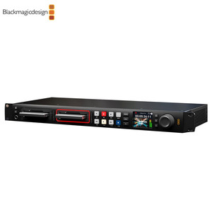 Blackmagic <span class=keywords><strong>Design</strong></span> HyperDeck <span class=keywords><strong>Studio</strong></span> Broadcast Grade Montado en rack Tarjeta SD <span class=keywords><strong>dual</strong></span> <span class=keywords><strong>Dual</strong></span> SSD Grabadora de disco duro BMD 1U Grabadora - Product Image 4