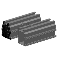 ARTSIGN AL6005-T5 Accessoires complets assortis pour kit de montage de rail solaire en aluminium AS-CR01 pour toit photovoltaïque