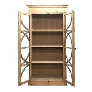 Luxury Display Cabinet Modern Solid <b>Wood</b> Office <b>Book</b> <b>Shelves</b> Bookcase with Glass Doors Models - Product Image 5