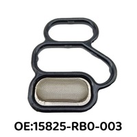 Joint d'étanchéité de soupape solénoïde de culasse 15825-RB0-003 VTEC pour Honda Fit CR-Z CITY CIVIC, norme OE, résistant à l'huile