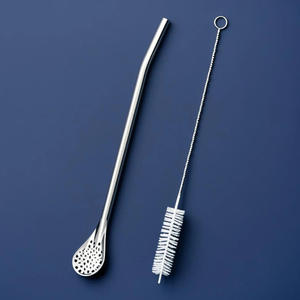 <span class=keywords><strong>Gourde</strong></span> isotherme portable en acier inoxydable 304, forme simple, avec paille, pour usage extérieur, isolation thermique, directement de l'usine - Product Image 2