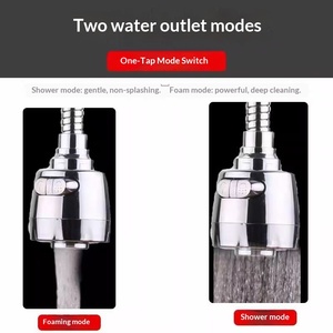 NABING Nouvelle Robinet de Cuisine Anti-éclaboussures Style Chinois avec Extension Pulvérisatrice, Filtre à Eau, Aérateur et <span class=keywords><strong>Douchette</strong></span> pour Évier Domestique - Product Image 4