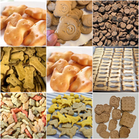 Ligne de production de biscuits mous pour animaux de compagnie Machine de fabrication de friandises pour chiens Mini machine à biscuits pour ancien chien