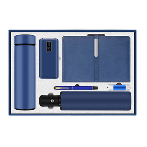 Offre Spéciale cadeaux d'entreprise promotionnels 450ml affichage de la température fiole à vide et interrupteur atoumatic parapluie femmes ensemble de cadeaux - Product Image 5