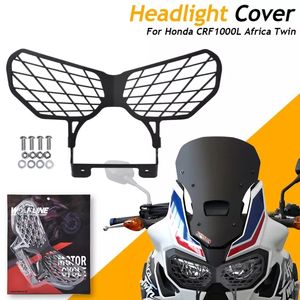 XXUN moto phare avant couverture garde protecteur gril pour Honda <span class=keywords><strong>CRF</strong></span> <span class=keywords><strong>1000</strong></span> L Africa Twin 2016 <span class=keywords><strong>2017</strong></span> 2018 2019 - Product Image 5