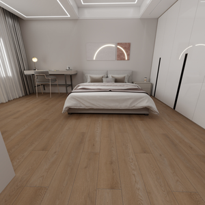 Suelo <span class=keywords><strong>laminado</strong></span> impermeable Premium AC5 AC4 AC3 con ranura de bloqueo para instalación de <span class=keywords><strong>escaleras</strong></span> y <span class=keywords><strong>parquet</strong></span> Stock disponible - Product Image 5