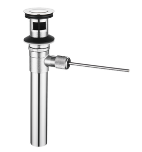 Tige de levage en laiton chromé de haute qualité W34*16 pour vidange de lavabo et accessoires de salle de bain - Product Image 1