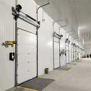 Cửa cuốn an ninh ngoài trời thiết kế công nghiệp hiện đại, chống gió, làm bằng thép, bề mặt hoàn thiện, dùng cho kho hàng - Product Image 6