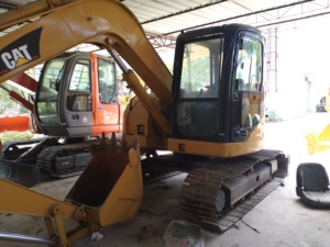 ใช้รถขุดตีนตะขาบ Cat308CR 330BL/330C ในสภาพการทำงาน - Product Image 3