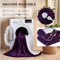 Couverture électrique portable couverture électrique lavable matelassée portable