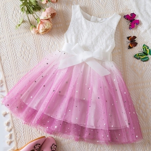 Vestido de Tul para Bebé, Sin Mangas, para Fiesta de Cumpleaños, Boda, Princesa - Product Image 1