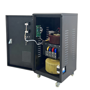 Stabilisateur de tension industriel 30 kVA à large plage de tension d'entrée, écran LCD, 50/60 Hz, monophasé, TND-30KVA, fonctionne efficacement sur une large plage de tension d'entrée - Product Image 2