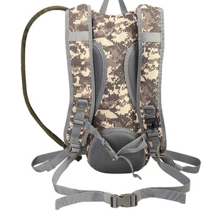 Tactical Camouflage Travel <b>Backpack</b> Camping & Hiking Pack with Internal Frame & Zipper, Waterproof for Off-Road Cycling - Product Image 3