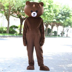 Costume da Mascotte Personalizzato <span class=keywords><strong>per</strong></span> Adulti, Simpatico Orso Marrone in Peluche <span class=keywords><strong>per</strong></span> Eventi Promozionali e Spettacoli Virali - Product Image 6