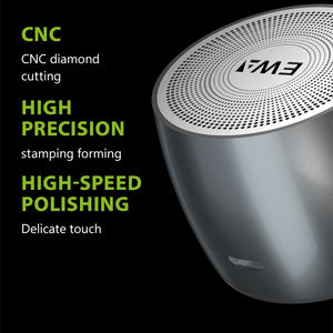 A103 Kim Loại Cơ thể loa không dây IPX5 không thấm nước 3W Loa siêu trầm RGB đèn USB kết nối thông minh giảm tiếng ồn Loa di động - Product Image 6