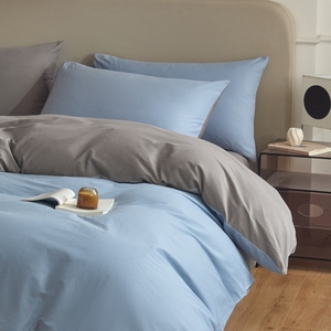 Juego de Ropa de Cama de Algodón Blanco al por Mayor para el Hogar: Funda de Almohada, Funda Nórdica y Sábana - Product Image 3