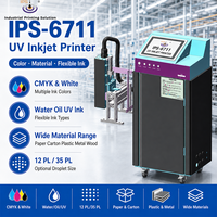 Printer Inkjet UV Digital Elektrik IPS-6711 dengan hingga 2 Kepala untuk Pencetakan Data Variabel Lebar Besar pada Kemasan Karton