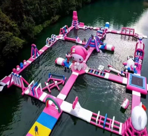 Parc aquatique <span class=keywords><strong>gonflable</strong></span> à prix abordable, parc aquatique flottant, <span class=keywords><strong>jeux</strong></span> de parc aquatique pour la location - Product Image 1