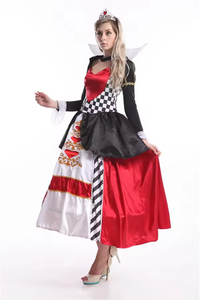 Disfraz <span class=keywords><strong>de</strong></span> <span class=keywords><strong>Reina</strong></span> Roja <span class=keywords><strong>de</strong></span> Alicia en el País <span class=keywords><strong>de</strong></span> las Maravillas <span class=keywords><strong>para</strong></span> <span class=keywords><strong>Mujer</strong></span>, Disfraz <span class=keywords><strong>de</strong></span> <span class=keywords><strong>Reina</strong></span> <span class=keywords><strong>de</strong></span> <span class=keywords><strong>Corazones</strong></span> Malvada y Traviesa <span class=keywords><strong>para</strong></span> Fiesta <span class=keywords><strong>de</strong></span> Halloween, Uniforme <span class=keywords><strong>de</strong></span> Cosplay con Falda - Product Image 3