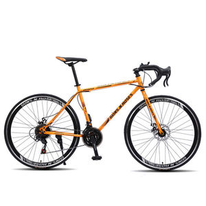 Vélo de montagne pour hommes, 21 vitesses, cadre en <span class=keywords><strong>fibre</strong></span> de carbone 700c, freins à disque, fourche à suspension, vélo de sport, fourche en acier à suspension - Product Image 1
