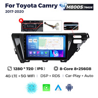 MEKEDE MS Android 12 Car Dvd Radio GPS Navigation pour Toyota Camry 2017-2020 Car Audio avec WiFi GPS DSP