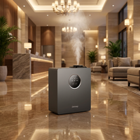 Diffuseur d'arômes commercial sans eau à brume froide 5000 CBM, machine à parfum pour CVC, contrôle électrique Wi-Fi pour bureau, hôtel, hall d'entrée